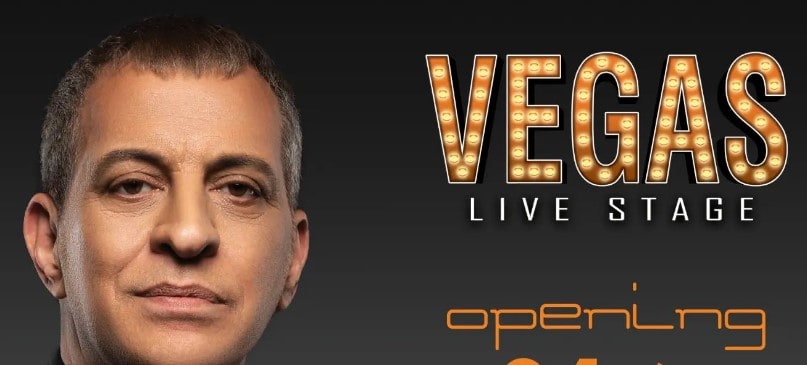 Θέμης Αδαμαντίδης στο Vegas Live Stage