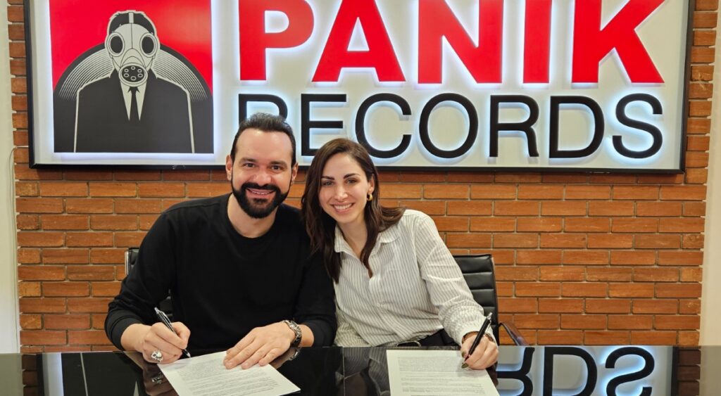 Λένα Ζευγαρά και ceo Panik Records